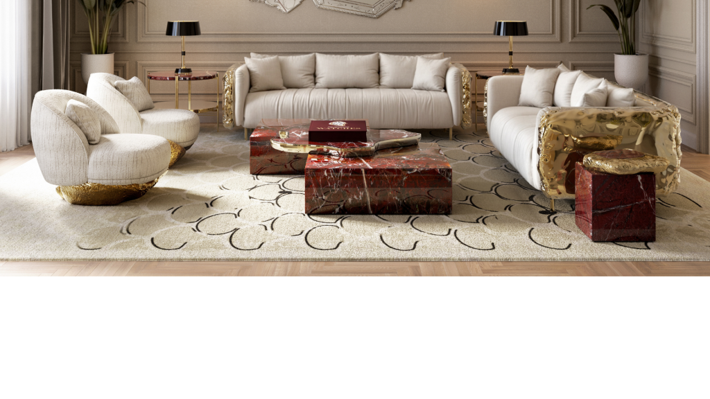 Modern Center Table Design for Living Room