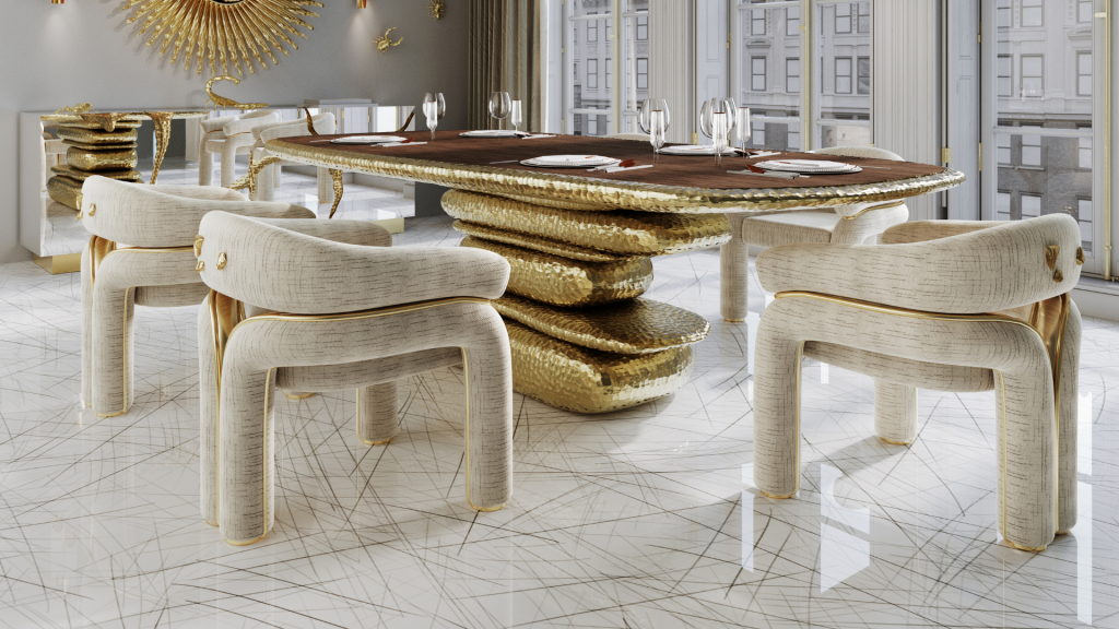 The Charm of Gold Furniture: A Classic Touch in Interior Design