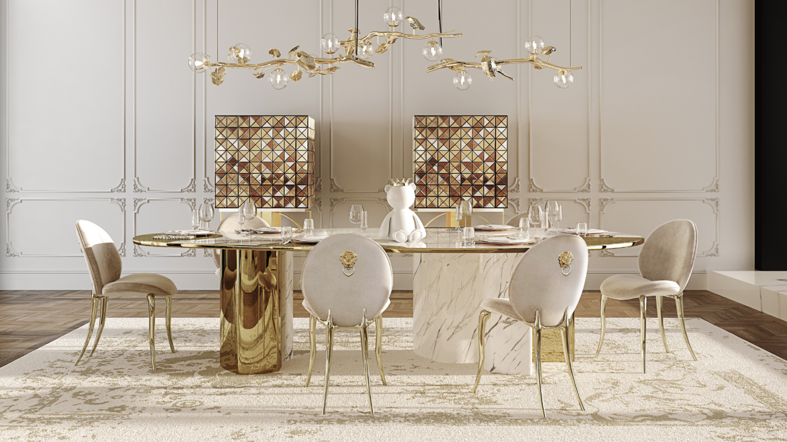 Luxury Dining Tables for Elegant Interiors