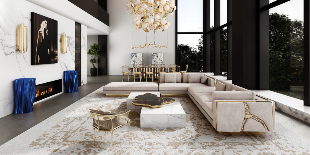 A Monochromatic Marvel: Black and White Living Room Ideas