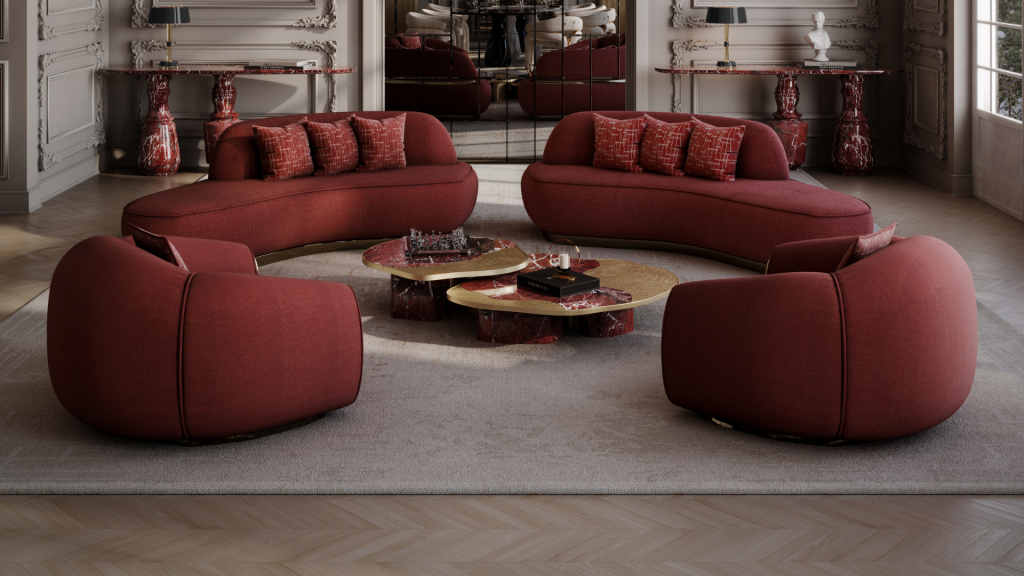 Burgundy in Luxury Interior Design: 2025’s Defining Colour Trend