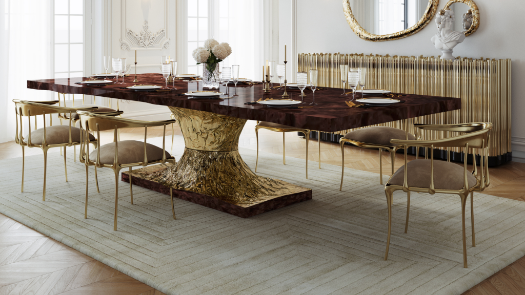 10 Luxury Dining Tables to Elevate Your Dining Room