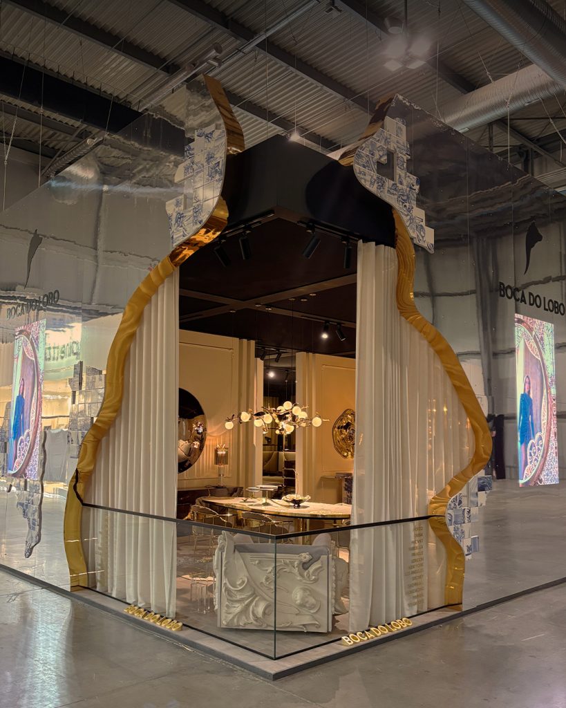 boca do lobo stand at milan design week
