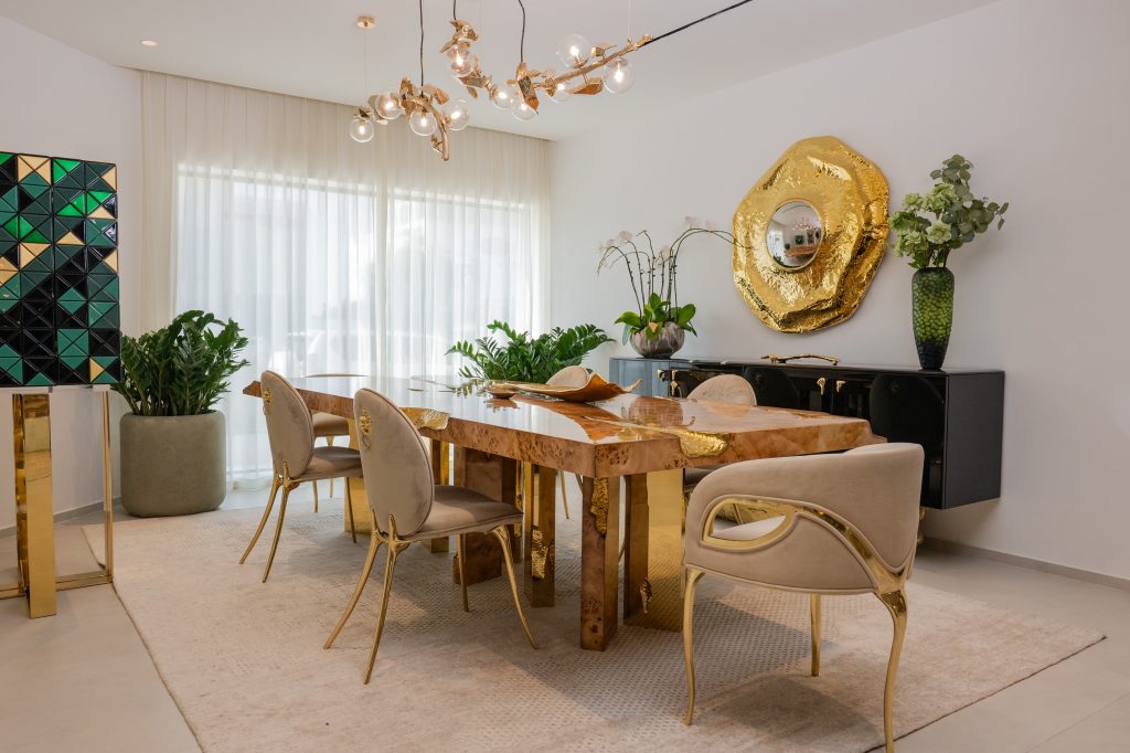 bespoke furniture dubai, with one dining room ambient