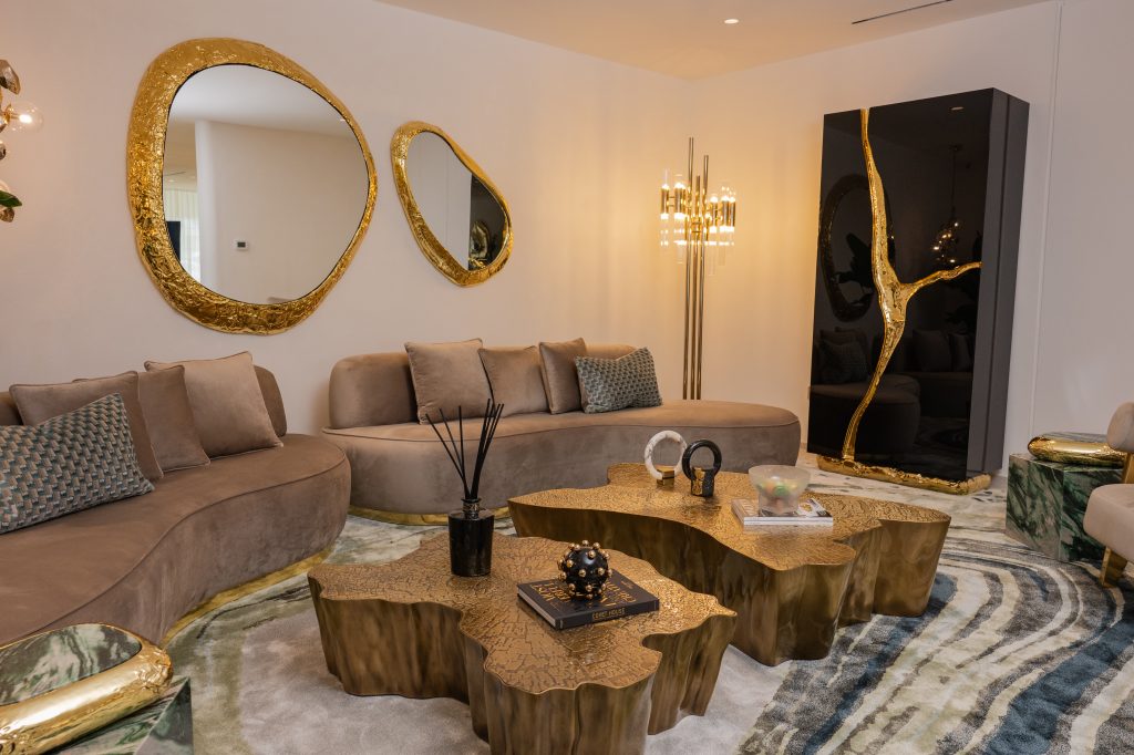 bespoke furniture dubai, with one living room ambient