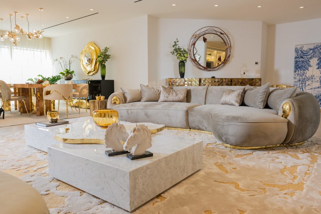 bespoke furniture dubai, with one living room ambient