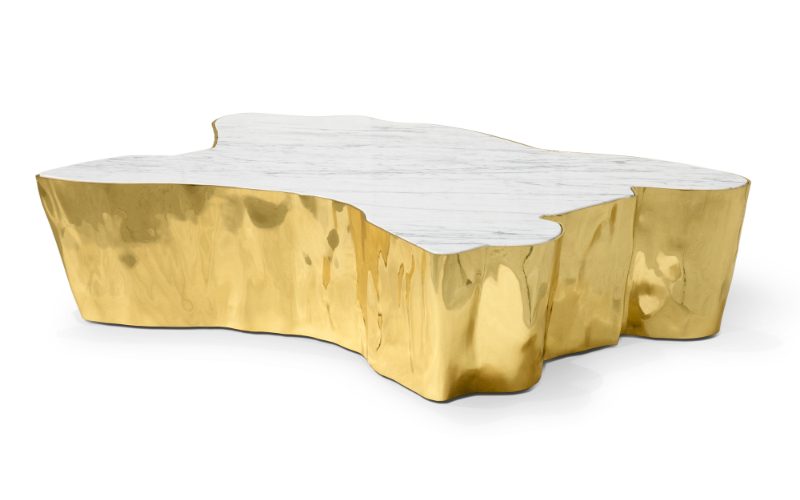 Eden Center Table, stone coffee tables