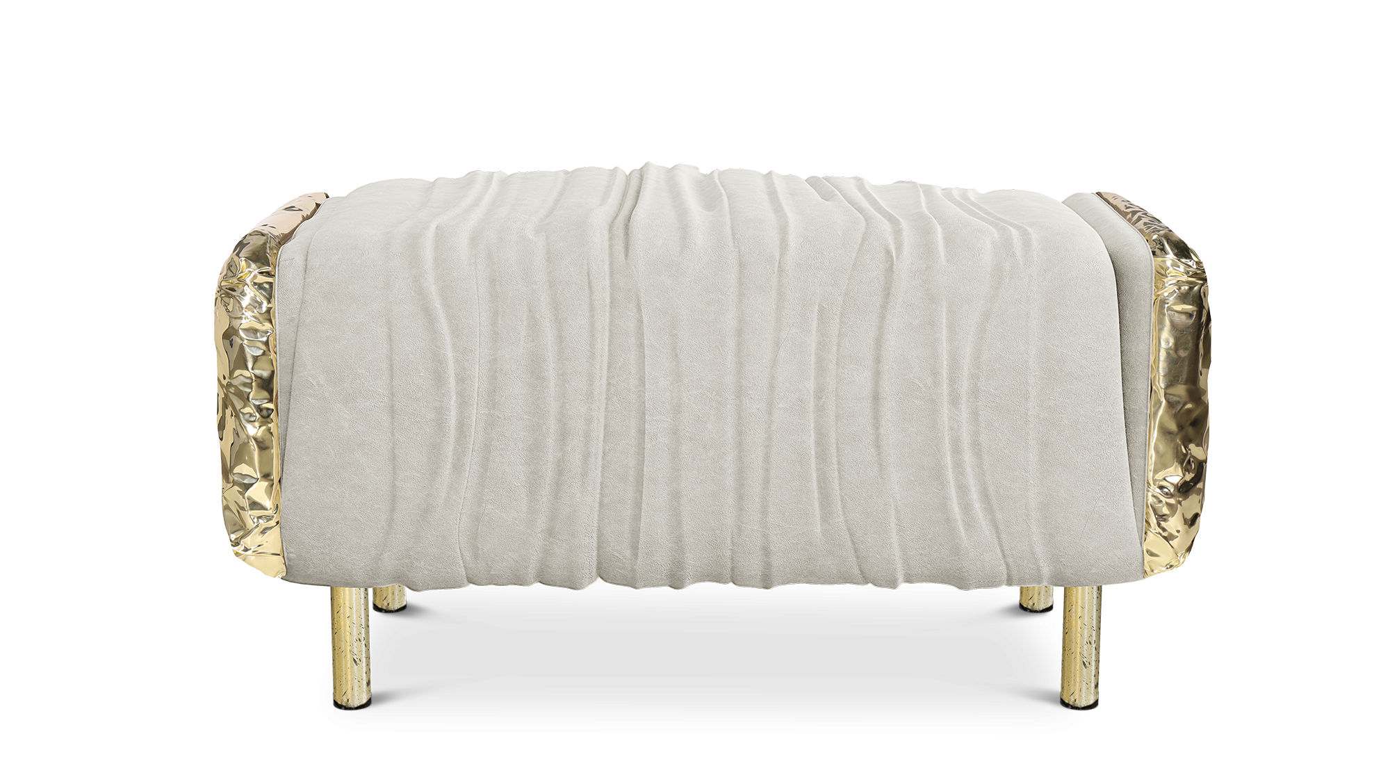 imperfection ottoman luxury bench