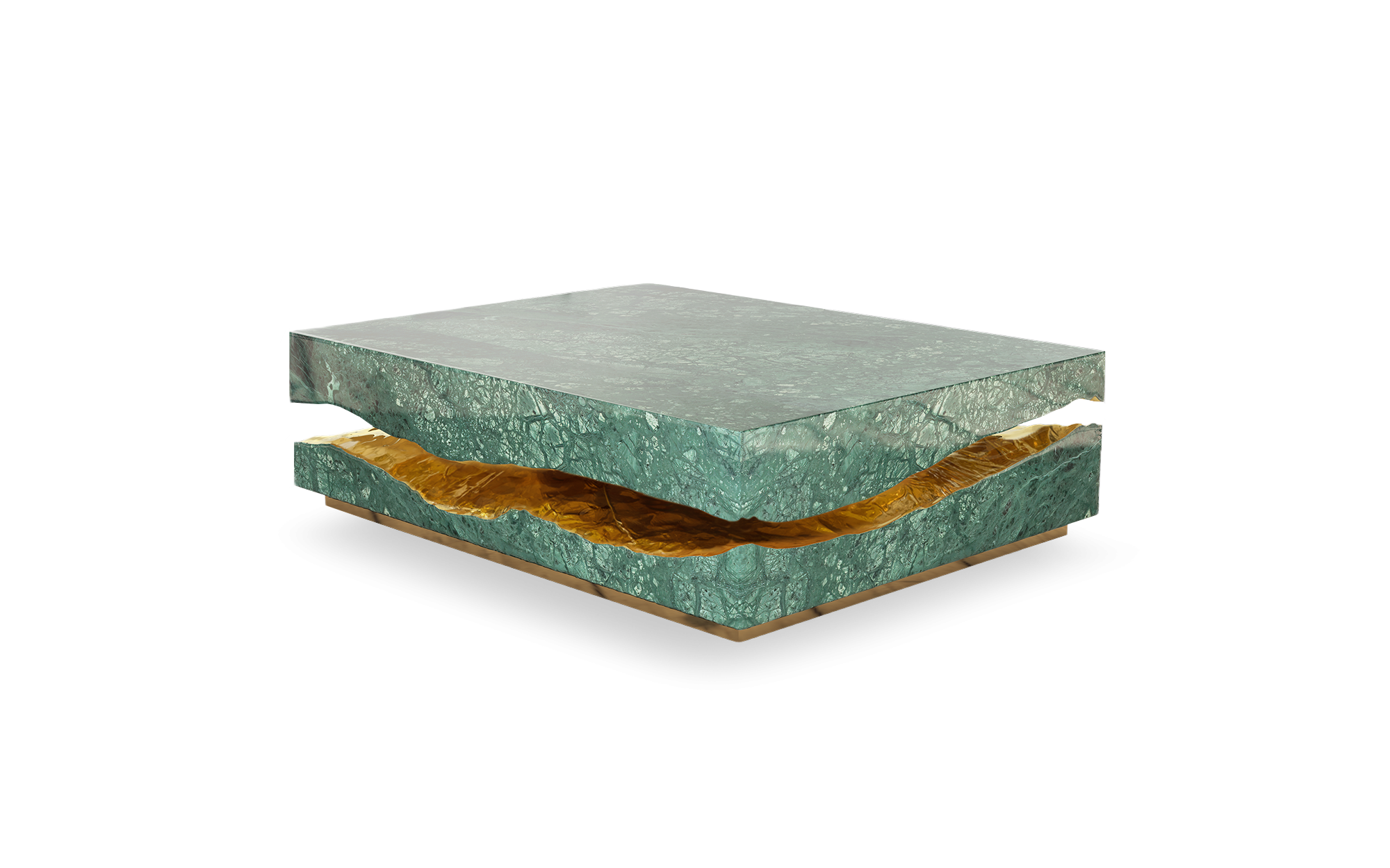 Quarry Guatemala Marble, Quarry Tiles Center Table