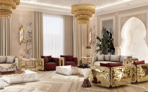 pivate villa dubai living room