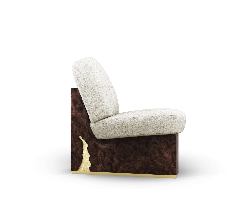 sancho walnut armchair