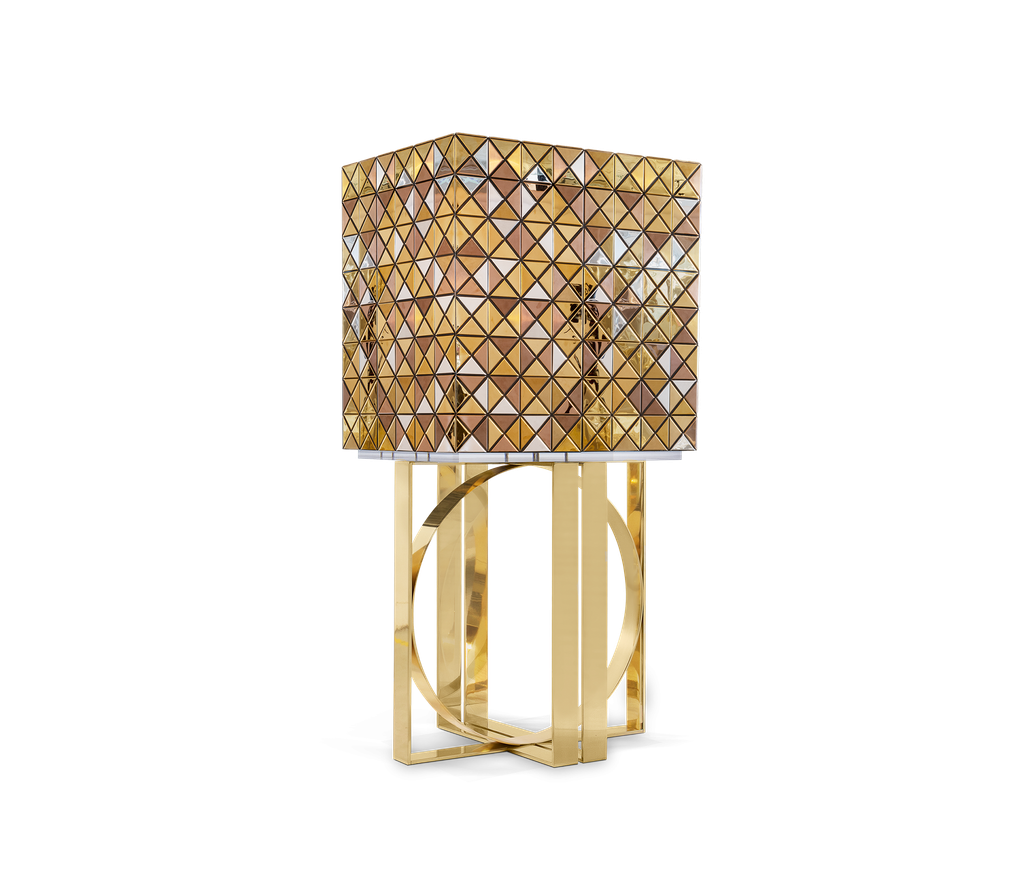 Gold Pixel Cabinet