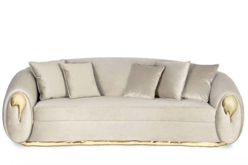A Luxury Office Setting For An Architect’s Millionaire Penthouse - SOLEIL SOFA