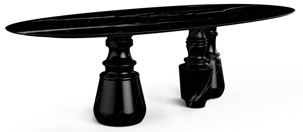 Pietra Oval dining room trends marble table by Boca do Lobo