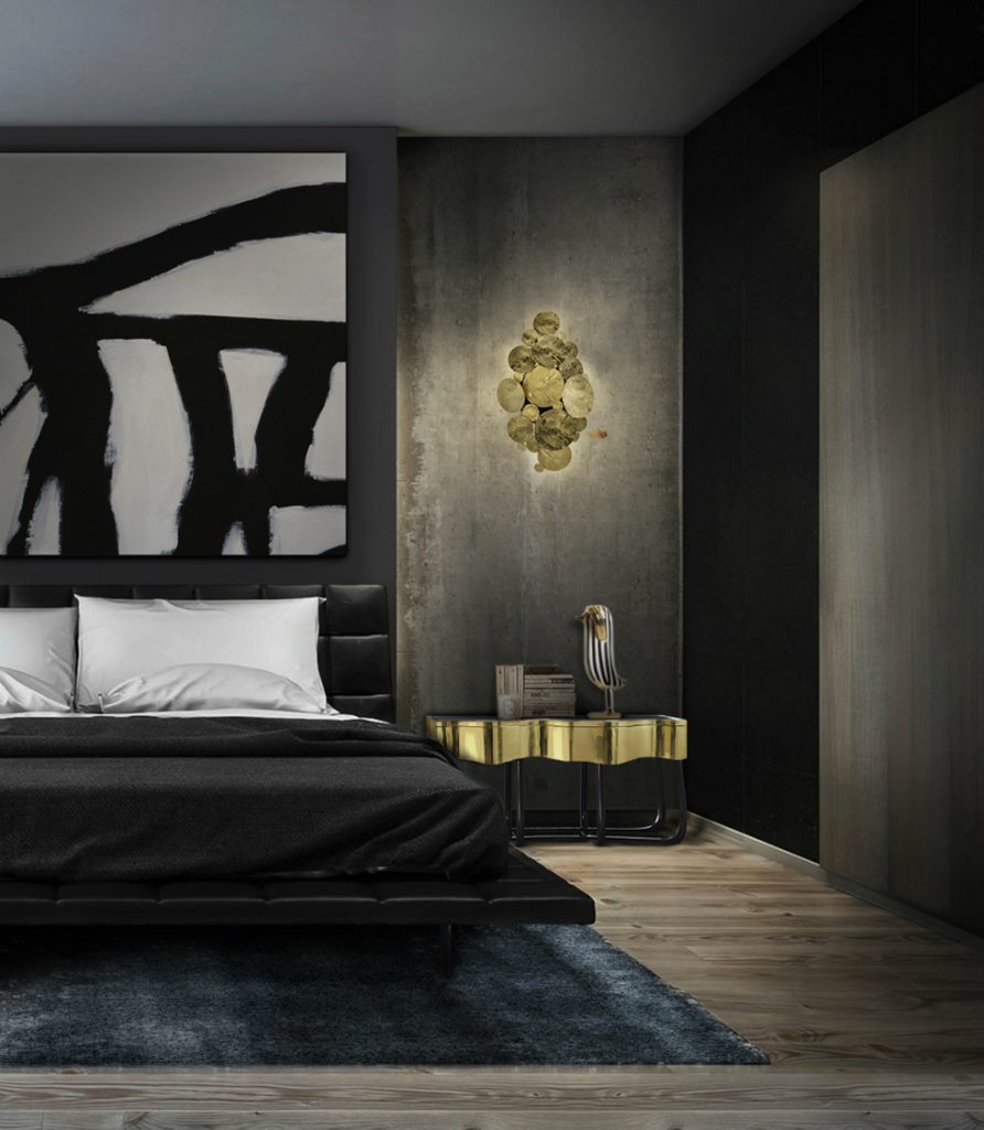 Dark Inspirations: Stylish Black Bedrooms with Goth Glamour