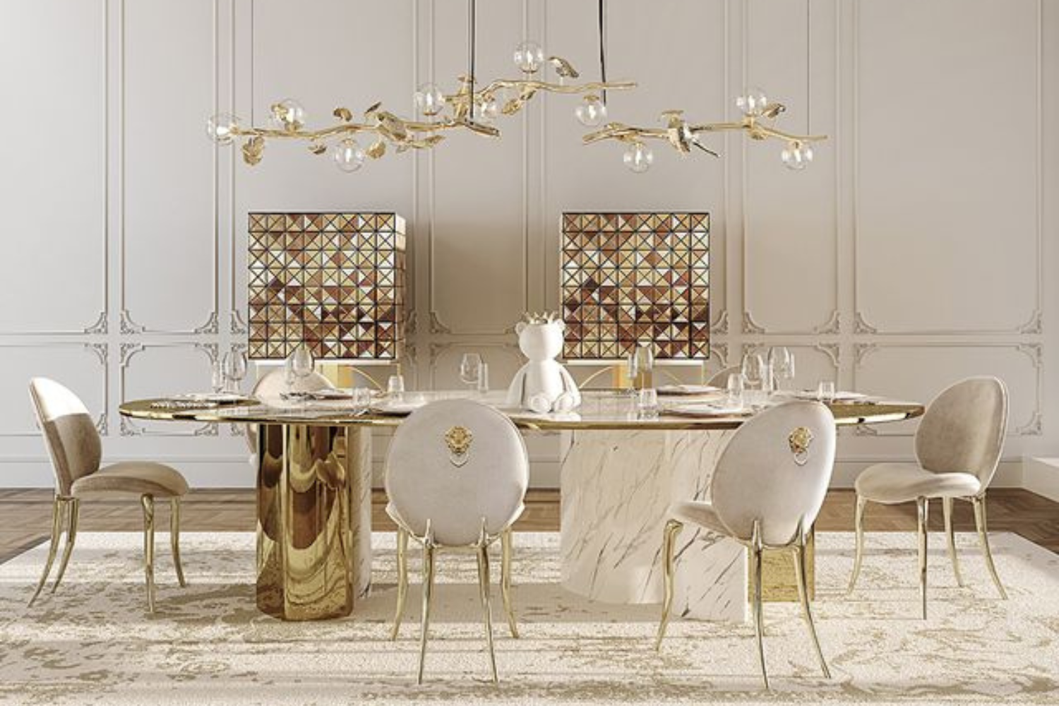Presenting Boca do Lobo’s Dining Table Designs