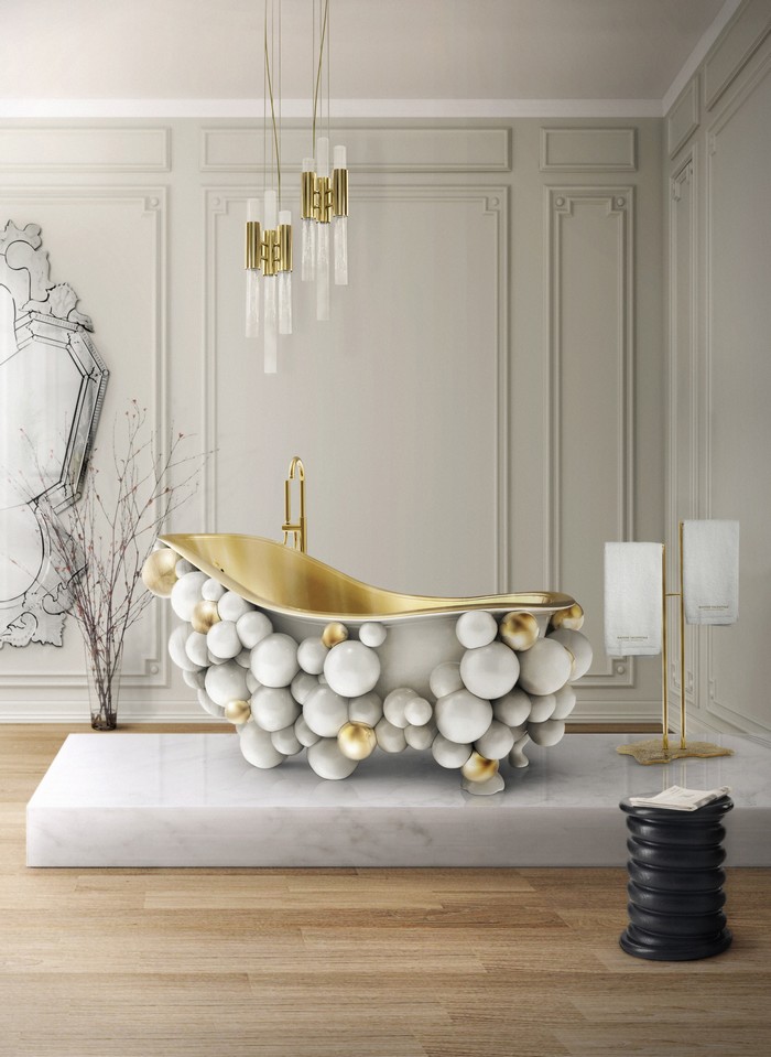 Get Inspired By High-End Bathroom Designs