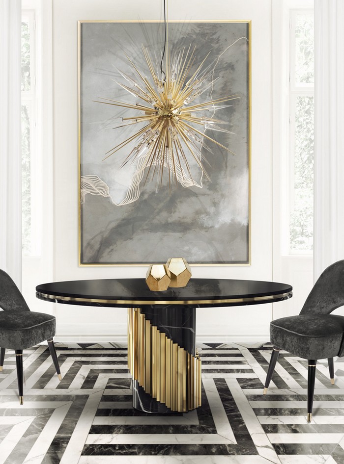 10 Round Dining Tables To Create A Cozy, High End Dining Table Decor
