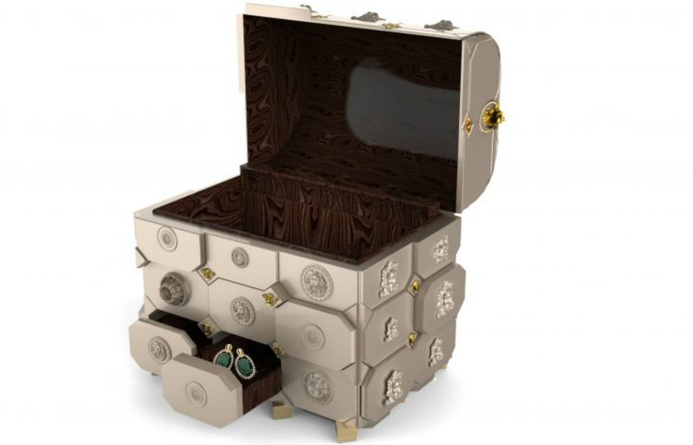 Maharaja Luxury Jewellery Box by Boca do Lobo