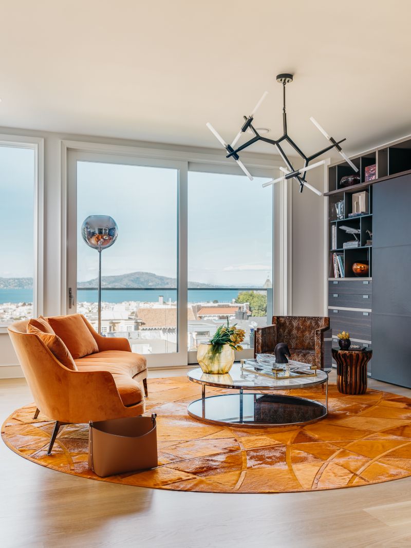 A Golden Interior Design Project by Applegate Tran Interiors interior design project An Interior Design Project Located On Top Of A San Francisco Hill A Golden Design Project by Applegate Tran Interiors 11