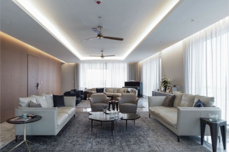 Luxury Penthouse in Mumbai - A Cozy and Elegant Project by Matteo Nunz