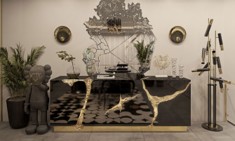 Lapiaz in Black, A Wicked Modern Furniture Creation
