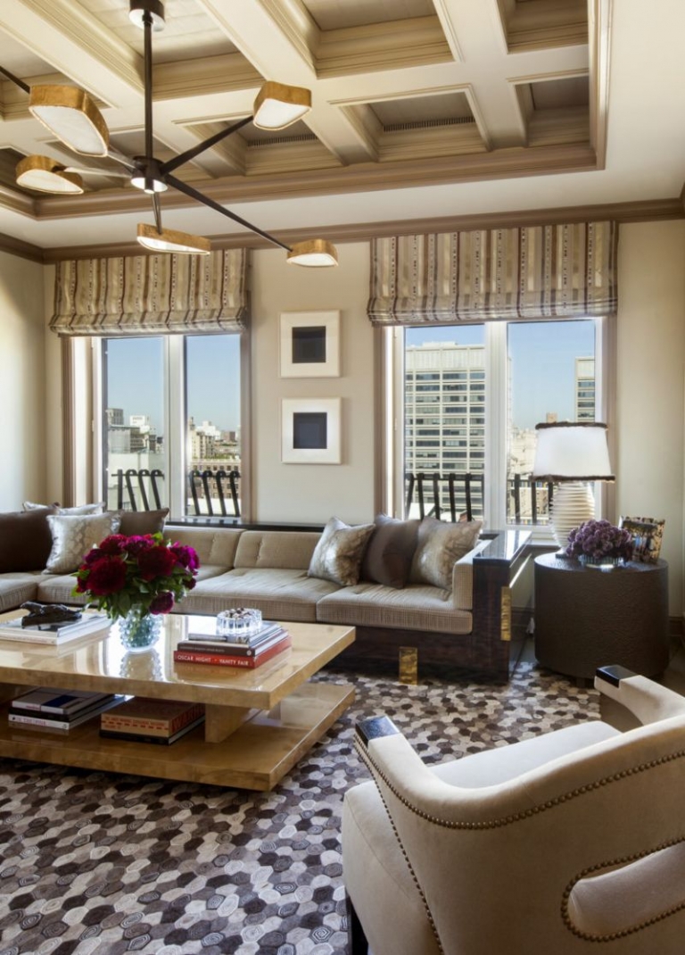 A Luxury Penthouse Embellished With Love of Jewel-Like Surfaces - Designing With Texture For Luxury Penthouse Apartments