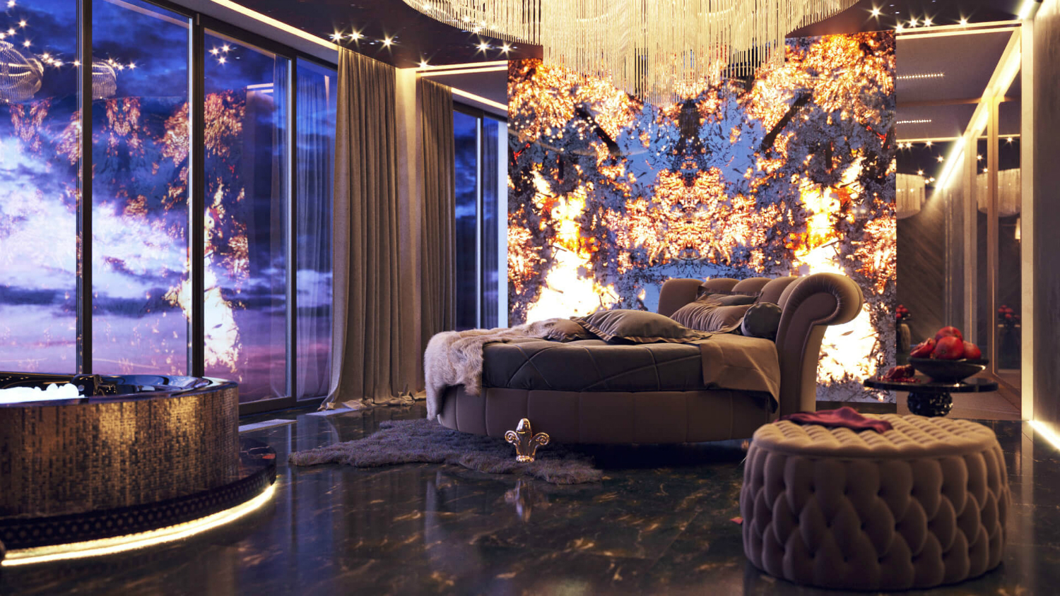 A Luxury Penthouse Turned Into A Feminine Retreat By Lara German