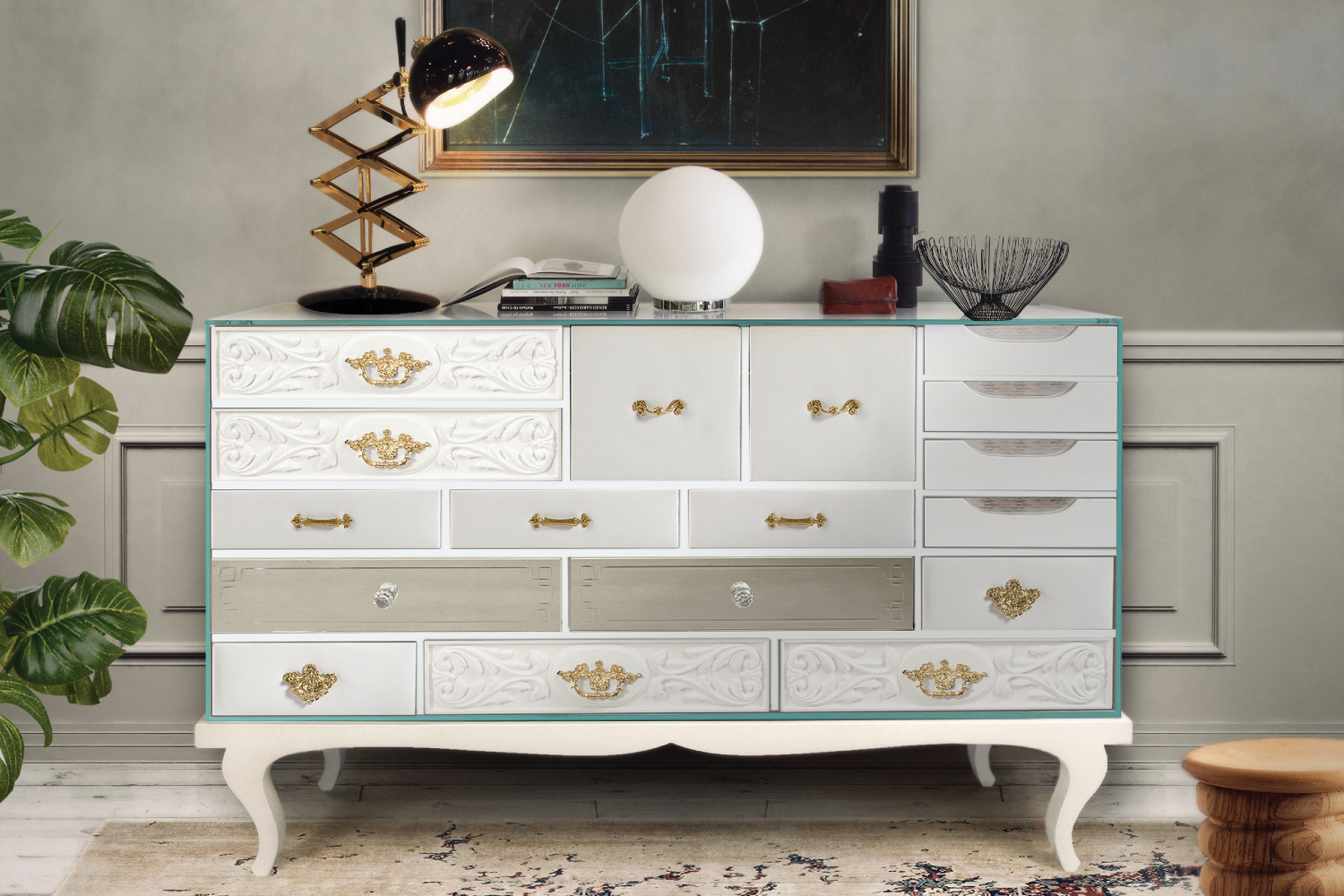 Soft-Colored Modern Furniture For A Clean and Luxury Interior Design