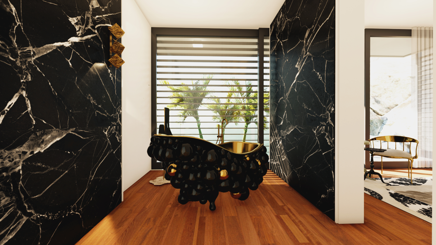 A Modern Bathroom Of Your Dreams: Step Inside a Mansion in Capri
