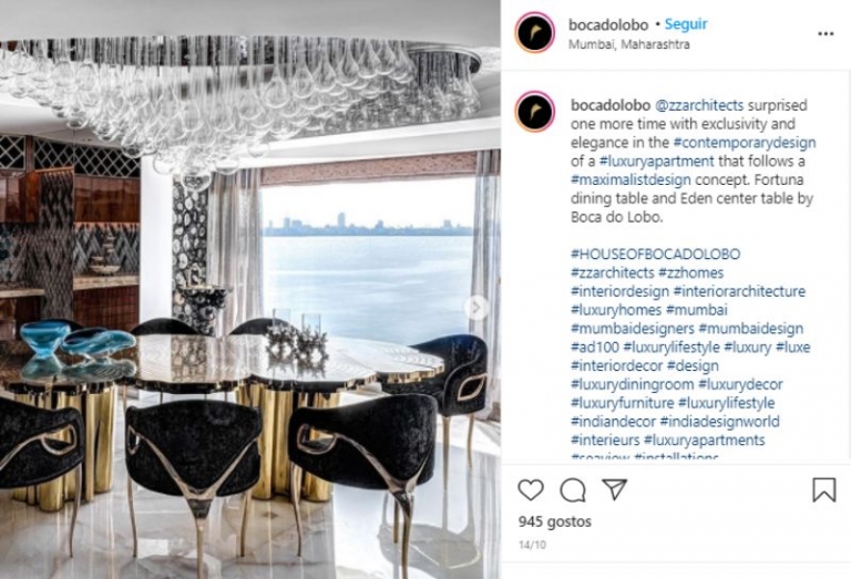 An Ultimate Selection Of Luxury Dining Rooms That Shine On Instagram