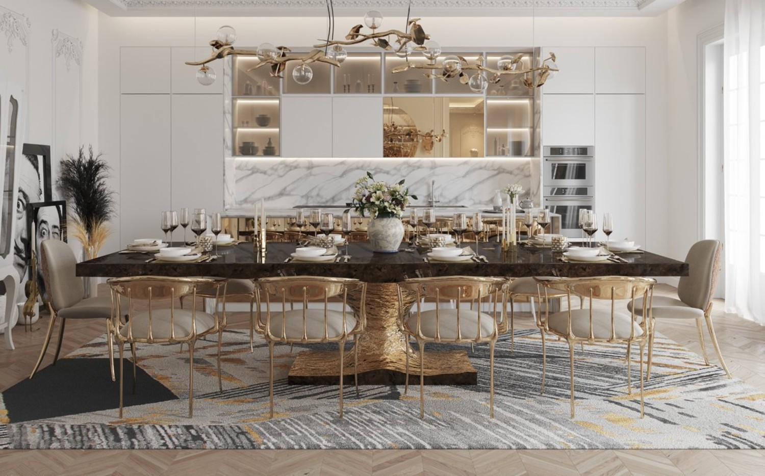 10 Exclusive Furniture Designs For Your, Designer Dining Room Table And Chairs
