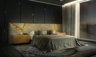 Idées de Tables de Chevet Modernes de la Collection Master Bedroom