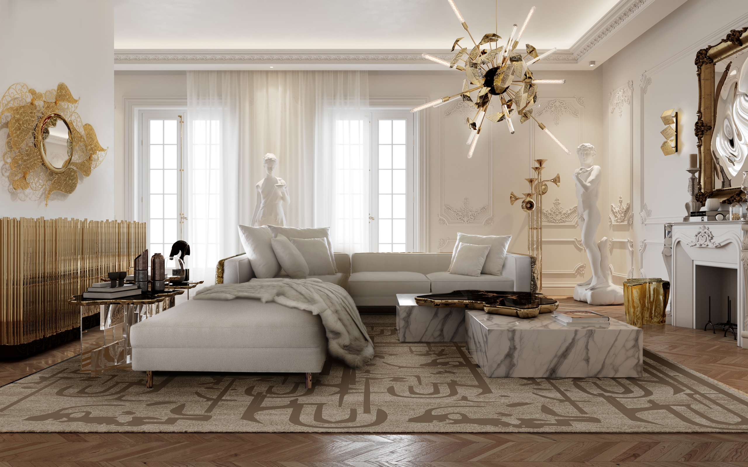 Luxury Furniture For An Arabic Interior Design