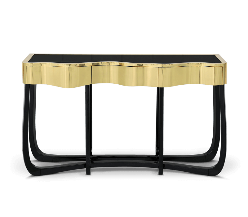 SINUOUS GOLD CONSOLE