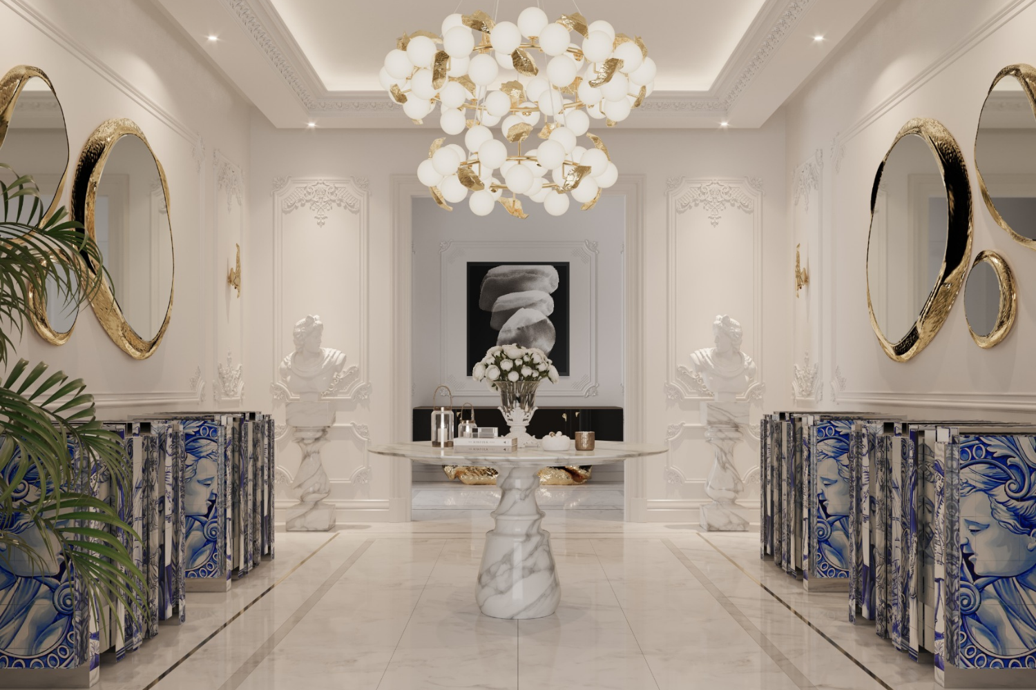 Luxurious Entryway Ideas For Majestic Receptions