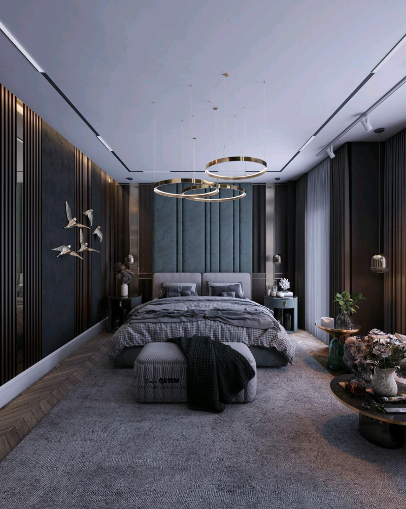 luxury bedroom dubai villa project