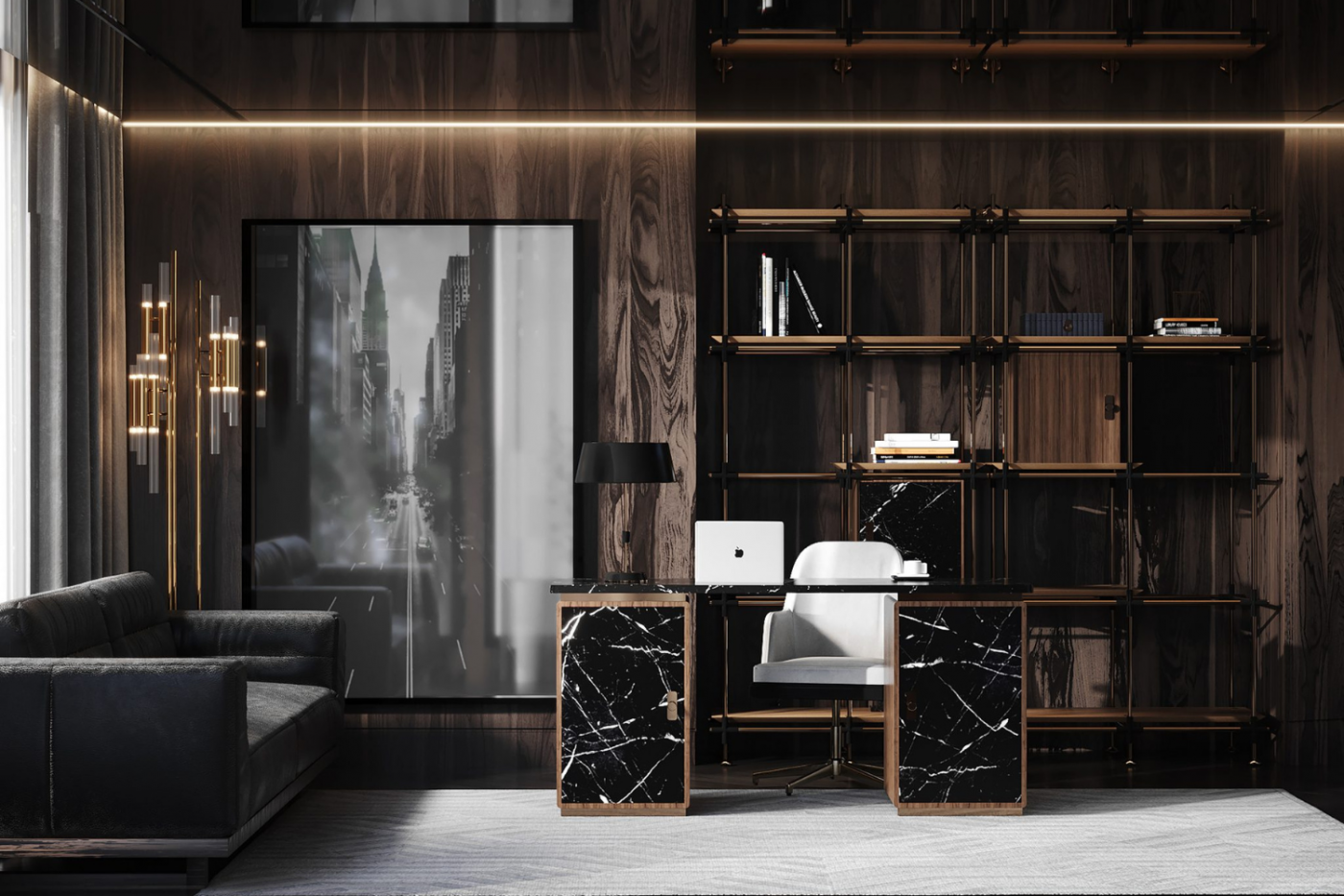luxury home offices by luxxu