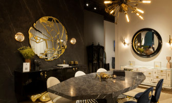 boca do lobo's stand at salone del mobile