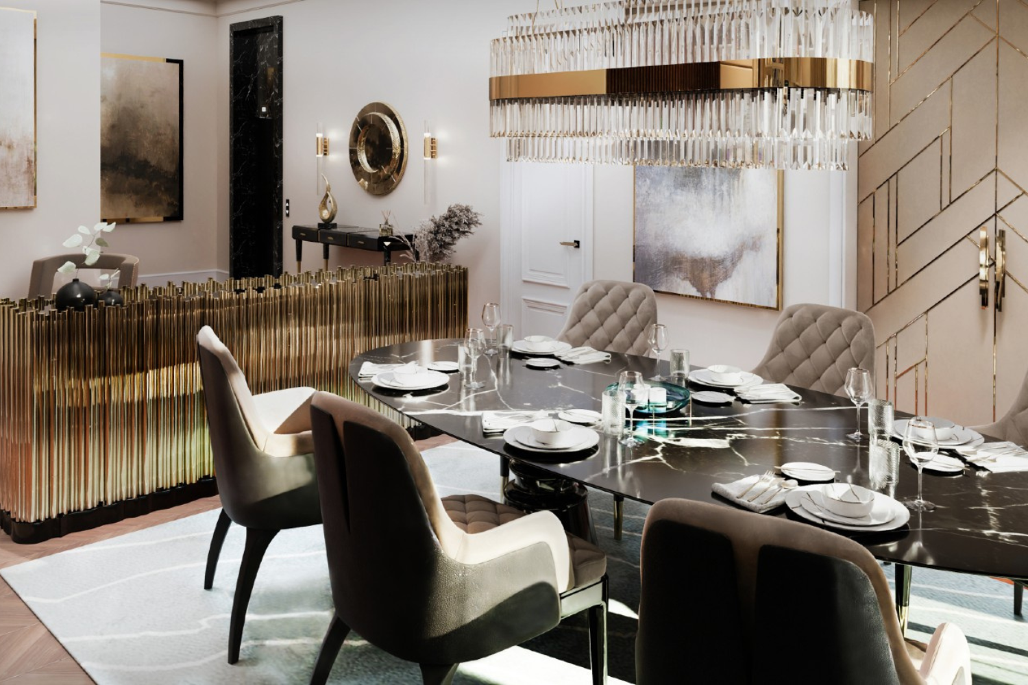 A Modern Interior Project in Chelsea by Boca do Lobo