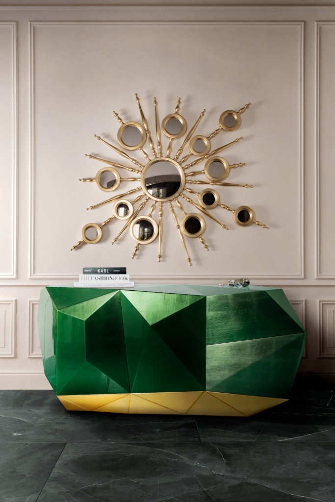 diamond sideboard present in salone del mobile 2022