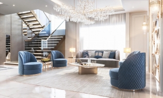 luxury interiors villa living room dubai mouhajer international design