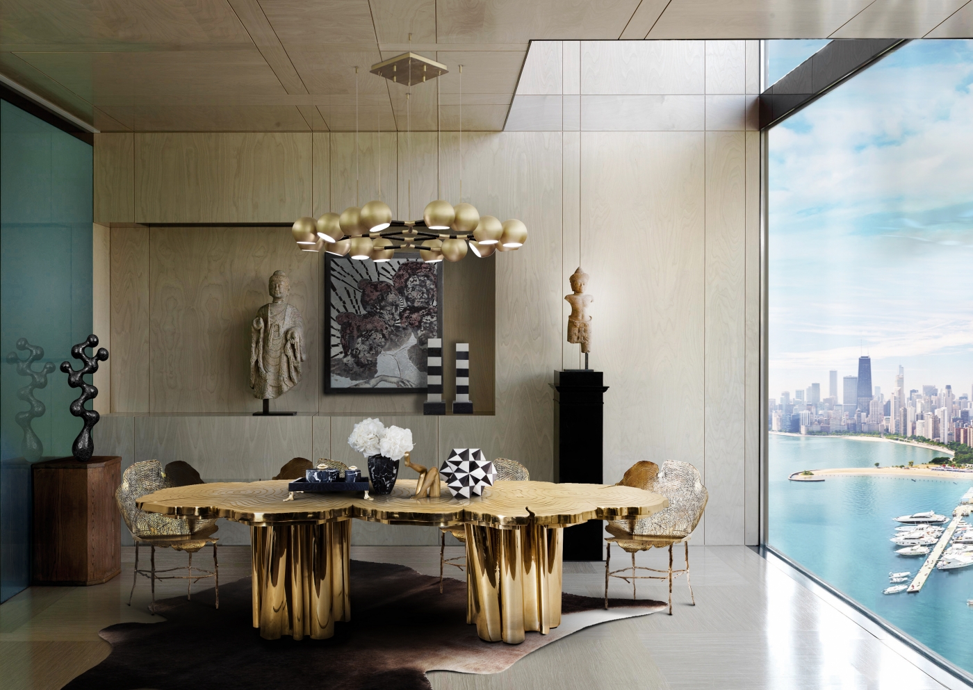 Luxury Dining Rooms in Dubai: Interior Design Projects