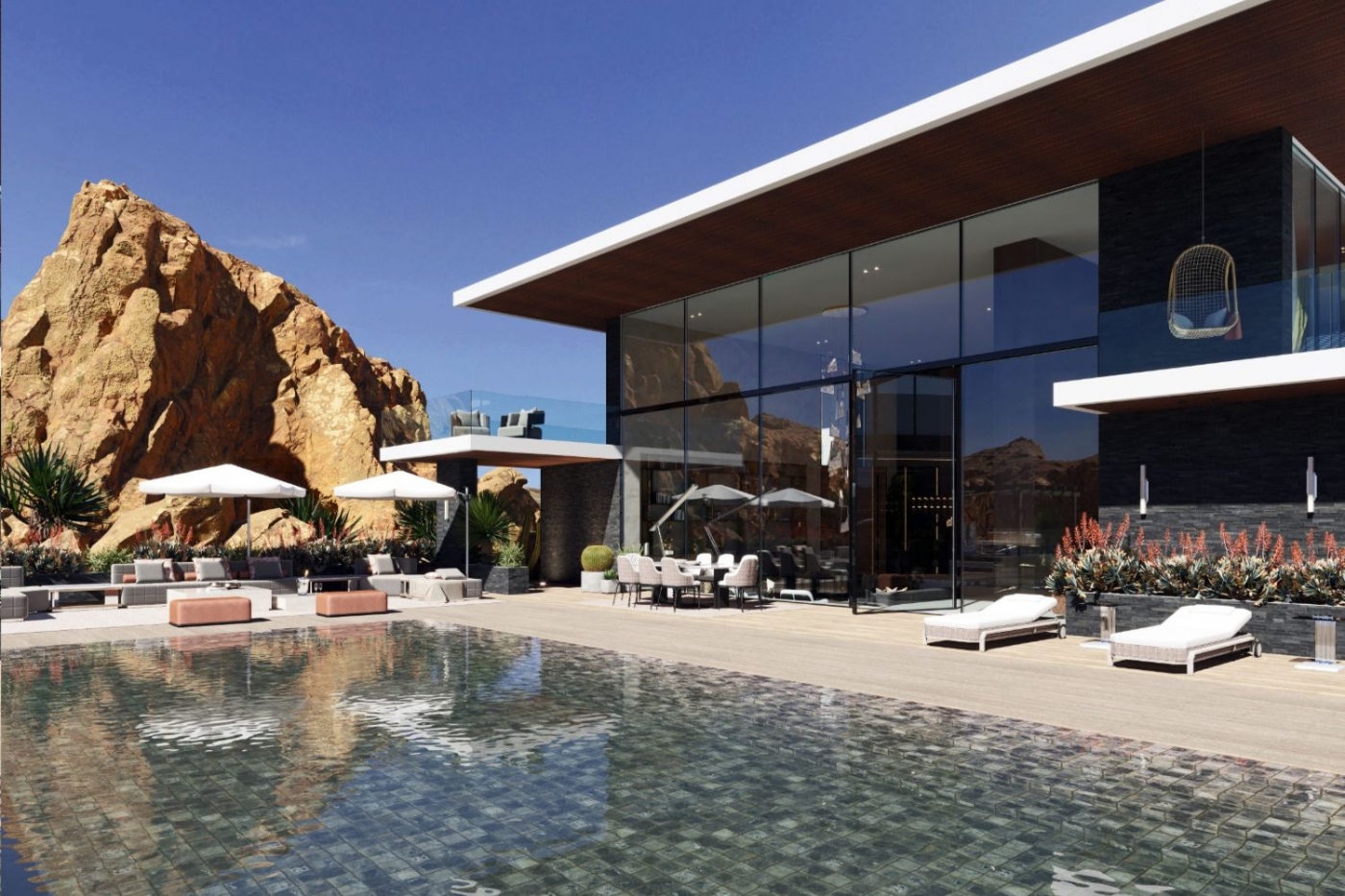 luxurious oasis
