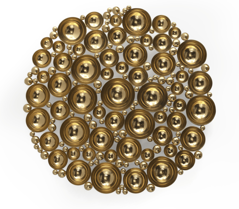 Sharjah - golden mirror design