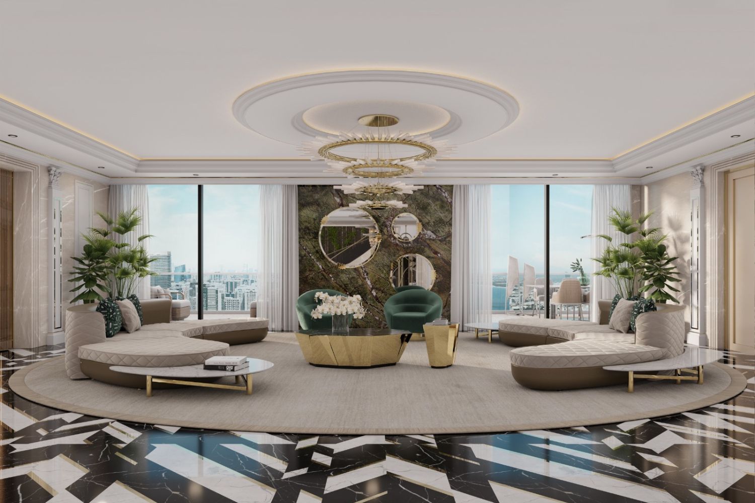 Inside Le Grand Penthouse In Abu Dhabi
