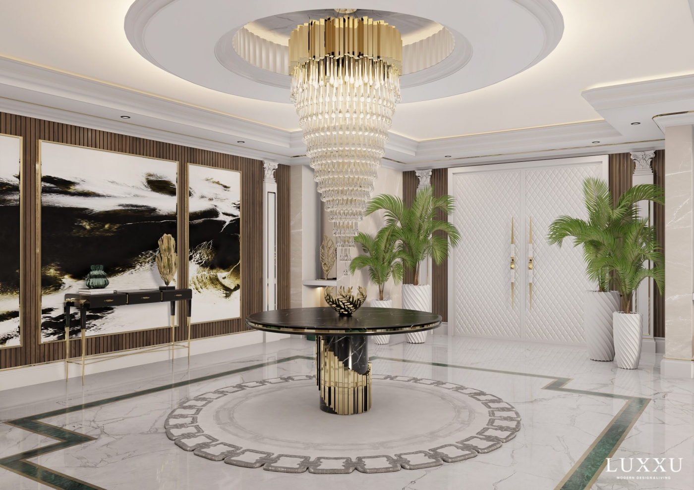 Inside Le Grand Penthouse In Abu Dhabi