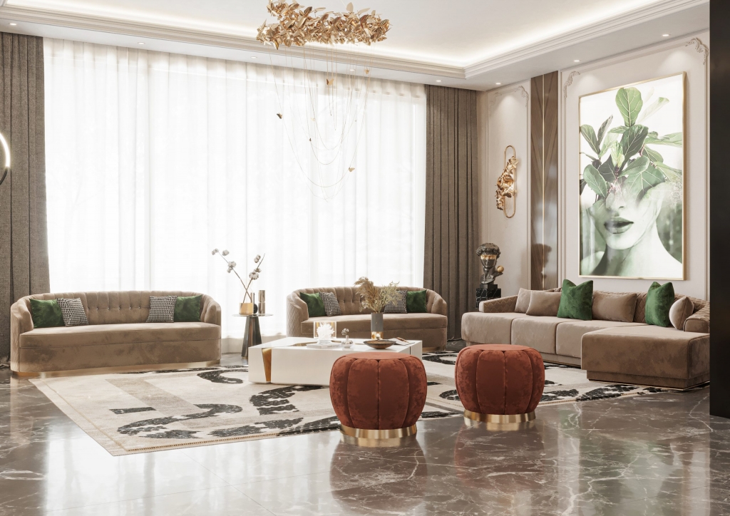 A Contemporary Sofa Collection: Premium Upholstery Items