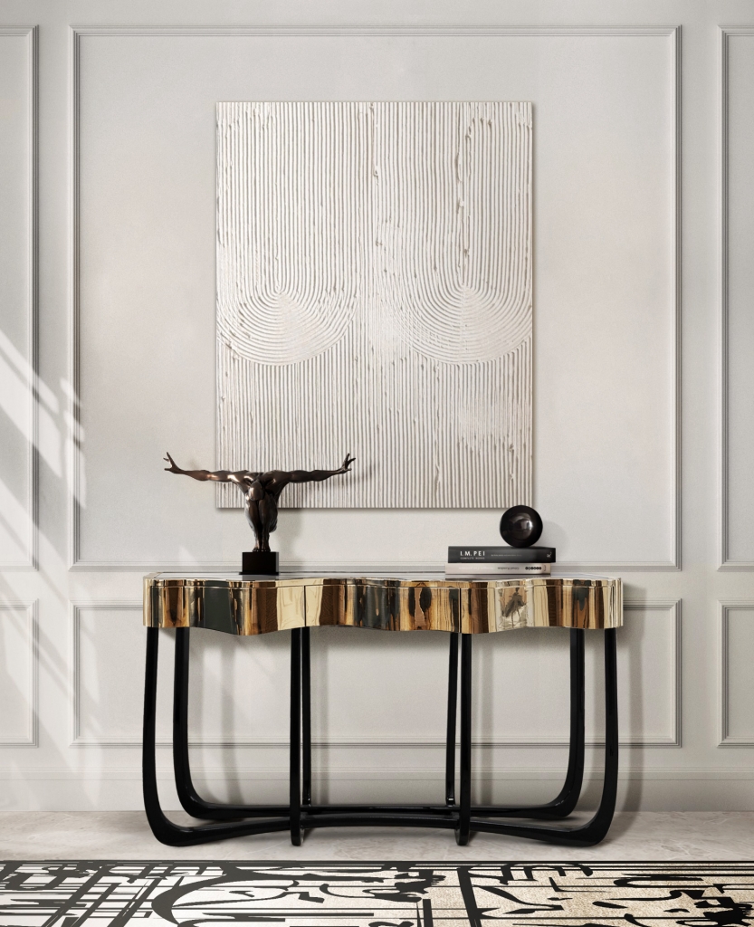 10 Sculptural Console Tables For Your Sublime Entryway