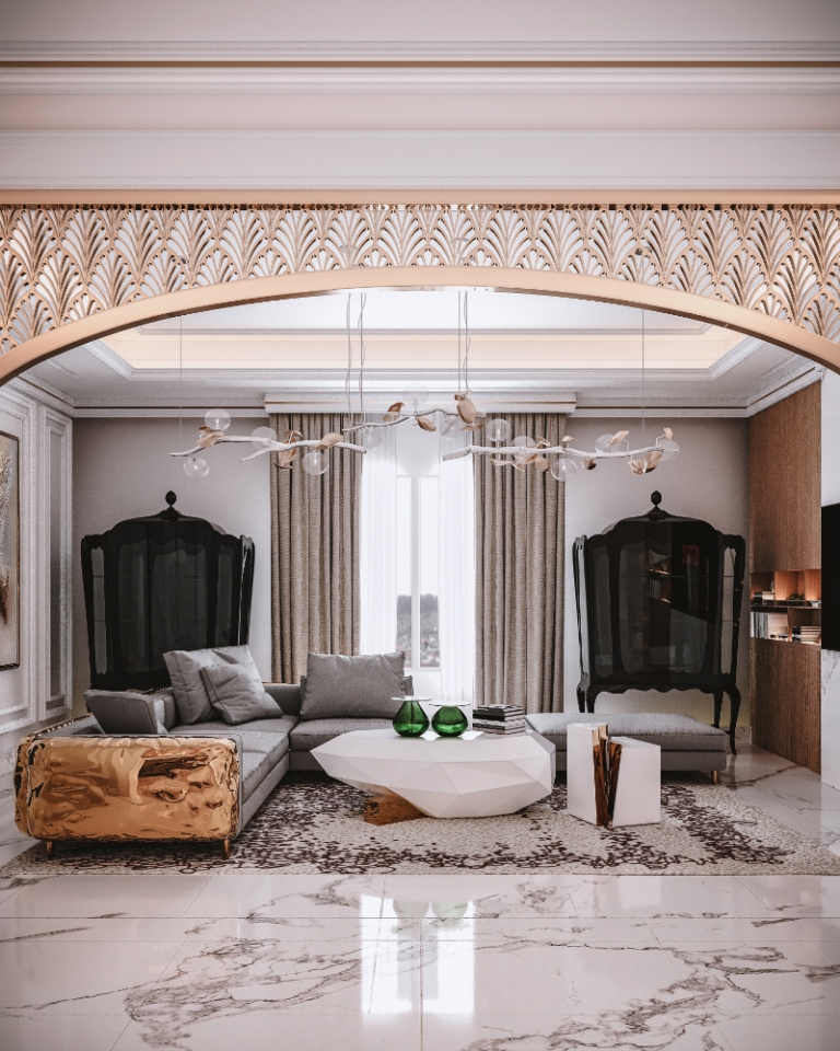 Casa Dubai: Arabian Villa Interior Design by Wafi Tagleb